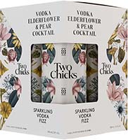 Two Chicks Vodka Fizz 4pk Cn