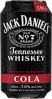 Jack Daniel's Whiskey & Cola Can Cocktail