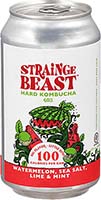 Strainge Beast Watermelon Sea Salt Lime & Mint Hard Kombucha 12oz Can Is Out Of Stock