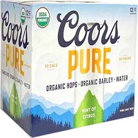 Coors Pure Citrus 12pk Is Out Of Stock