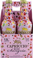 Capriccio Bubbly Rose Sangria 4pk