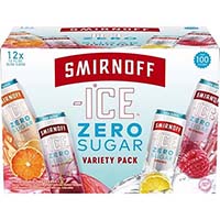 Smirnoff Ice Zero Sugar Original 4/6/12 Oz Cn