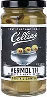 Collins Vermouth Pimento Olive