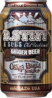 B Stiff Ginger Beer 12 Oz