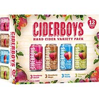Ciderboys Cider Variety 12oz 12pk Cn