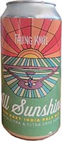 Falling Knife Brewing All Sunshine Ddh Hazy Double Ipa 4 Pk Cans