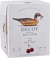 Decoy Seltzer Rose With Black Cherry 250 Ml