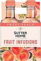 Sutter Home Swt Peach 6/4/187ml