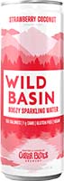 Wild Basin Hard Seltzer Strawberry Coconut Cans