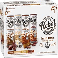 Rebel Hard Latte Variety 8pk Can