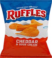 Ruffles Cheddar Sour Cream 8oz Bag