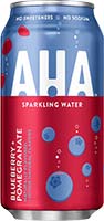 Aha Blueberry Pomegranate Sparkling Water 12oz Can