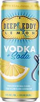 Deep Eddy Lemon Vodka + Soda