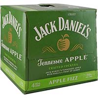 Jack Daniel's Crafted Cocktail Tennessee Apple Fizz 4pk/12oz Can
