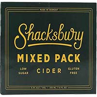 Shacksbury Cider Variety 12pak 12oz Can