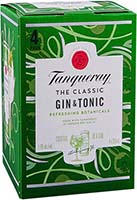 Tanqueray Cktl Gin & Tonic - 4pk Is Out Of Stock