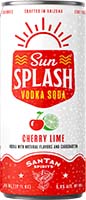 Santan Sunsplash Vodka Soda Cherry Lime 4 Pk