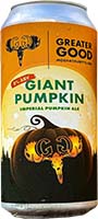 Greated Good Giant Pumkin 4pk Can