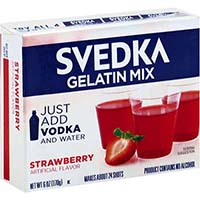 Svedka Strawberry Gelatin Mix