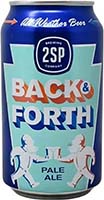 2sp Back And Forth Pale Ale 6pak 12oz Can