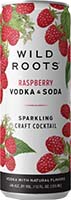 Wild Roots Raspberry Vodka Soda Rtd