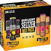Bud Lt Seltzer Mix Tea/lem 24pk