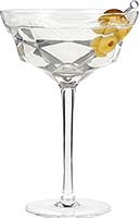 Viski Faceted Martini Glass
