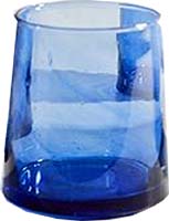 Verve Moroccan Cone Glass Large Blue 6pk