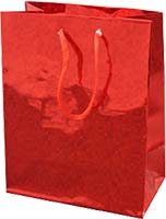 Gift Bag Red Hologram