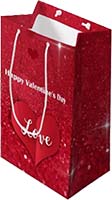 Trf Red Glitter Valentine Bag