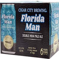 Cigar City Florida Man 6 Pack 12 Oz Cans