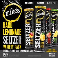 Mikes Lemonade Seltzer Variety Pack 12 Pack 12 Oz Cans