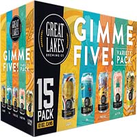 Great Lakes Gimme 5 Variety Pack 15 Pack 12 Oz Cans