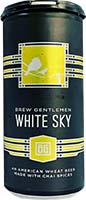 Brew Gentlemen White Sky Chai Wheat Ale 4 Pack 12 Oz Cans
