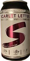 Scarlet Letter Cranberry Vanilla Spiked Seltzer 6c