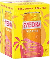 Svedka Tropics Pineapple Guava Vodka Tea Spritz Ready To Drink Cocktail