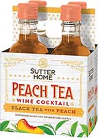 Sutter Home Peach Tea 6 /4pk