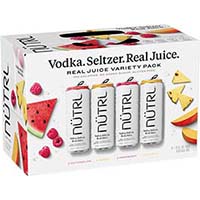 Nutrl Vodka Soda Fruit Variety Pack 8pk/3