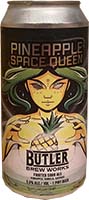 Butler Brew Works Pineapple Space Queen Sour 4 Pack 16 Oz Cans Is Out Of Stock