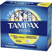 Tampax Pearl Reg