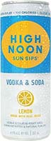 High Noon Lemon Vodka Soda