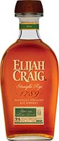 Elijah Craig Straight Rye 375ml