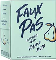 Faux Pas Bartlett Pear Vodka Mule 250ml Can Is Out Of Stock