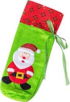 True Santa Gift Bag 10pk Top Fl