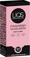 Liqs Cocktail Strawberry Margarita Rtd 3l