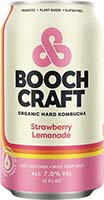 Booch Craft Kombucha Strawberry Lemonade 6pk Can