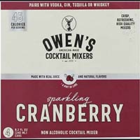 Owen's Craft Cranberry Lime Mixer 4pk