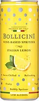 Bollicini Italian Lemon 4pk Can 250ml
