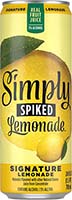 Simply Spiked                  Lemonade 24oz Cn