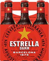 Estrella Damm Spanish Lager 6pk Bottle